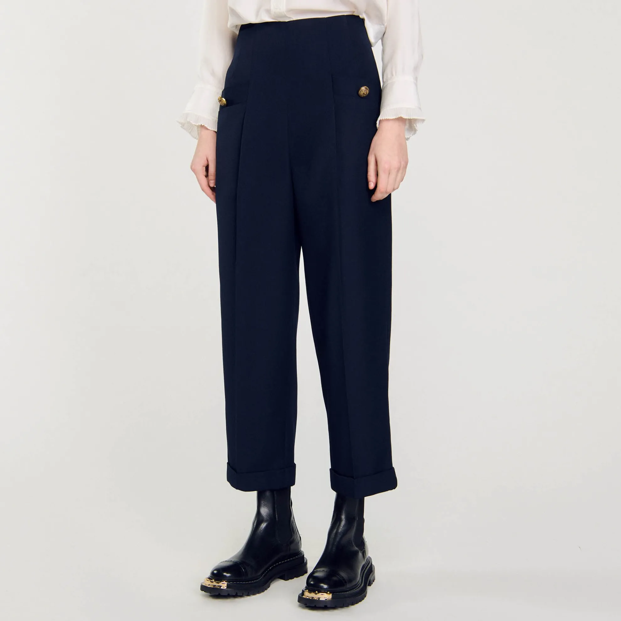 Pantalon Met Wijde Pasvorm