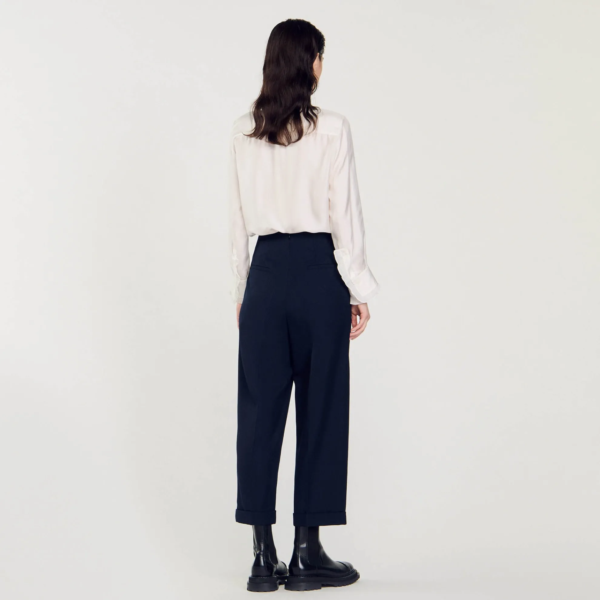 Pantalon Met Wijde Pasvorm