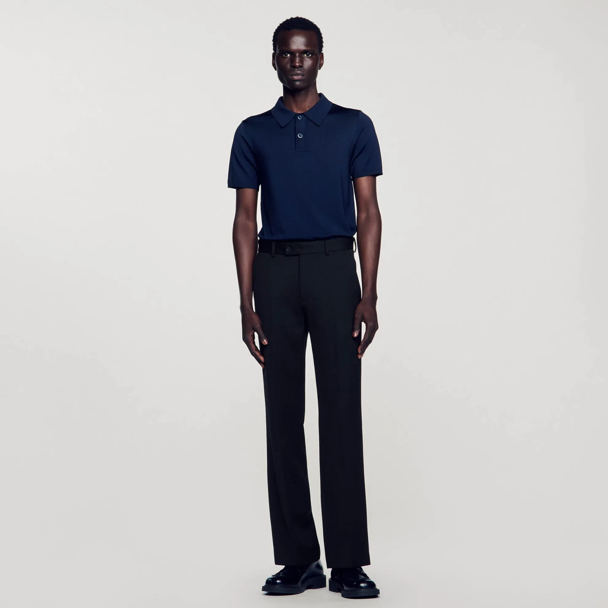 Pantalon Van Gemengde Wol