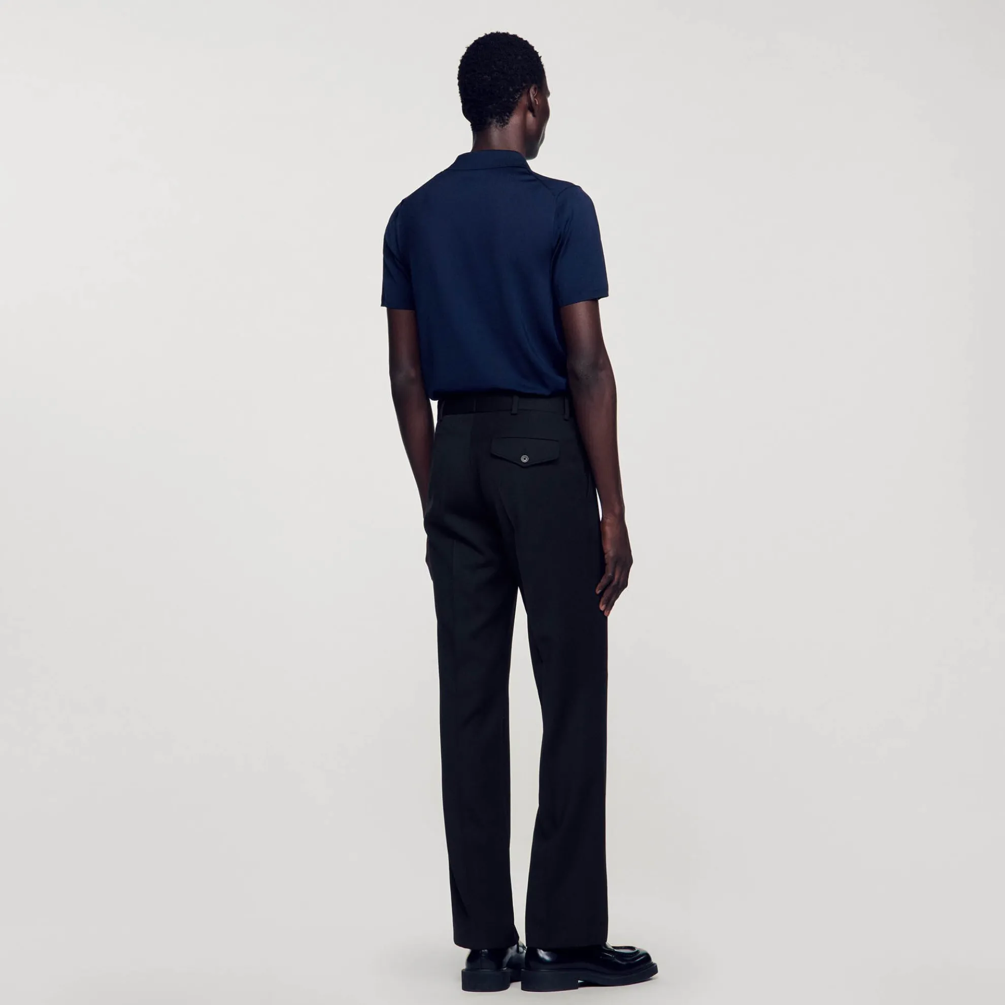 Pantalon Van Gemengde Wol