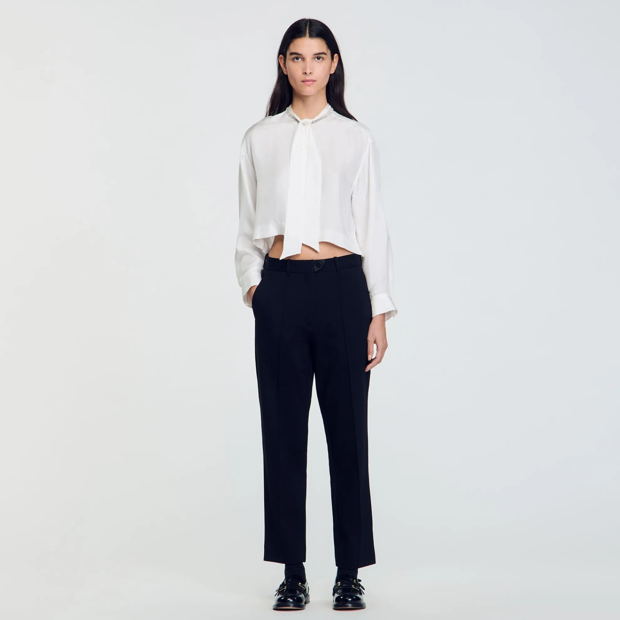 Pantalon Van Technische Stof