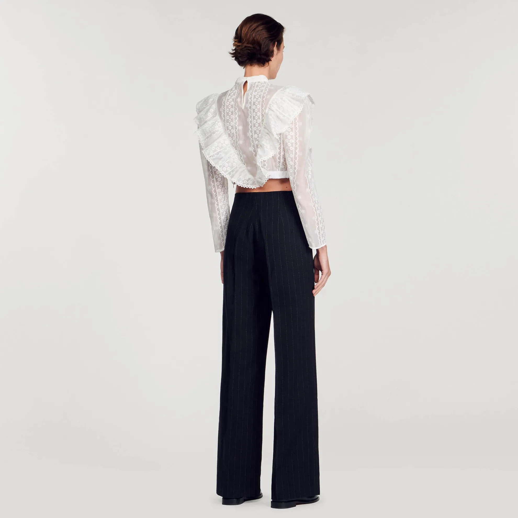 Pantalon Wijdvallend