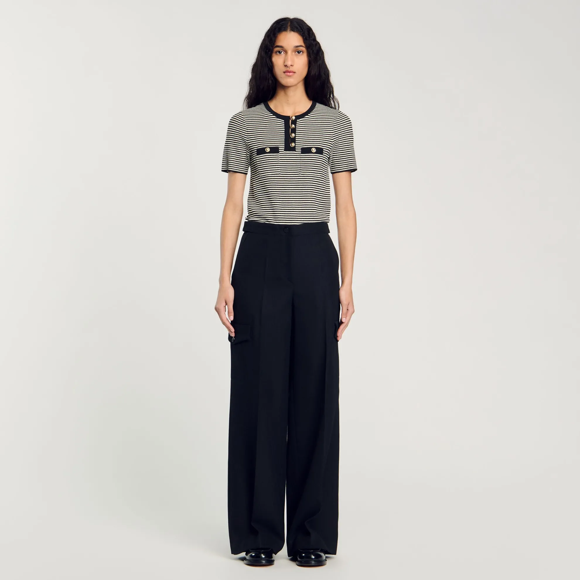 Pantalon Wijdvallend