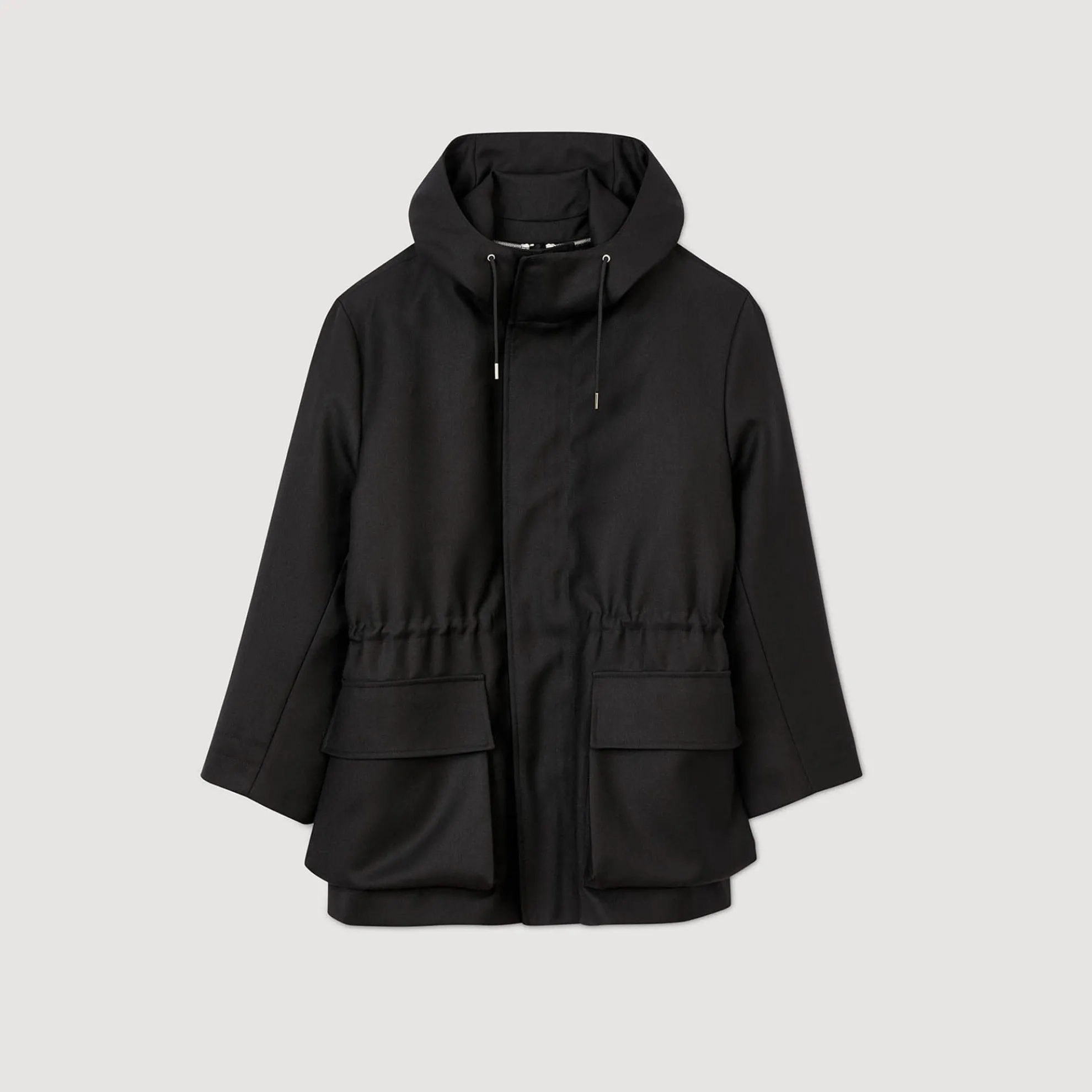 Parka Jas Van Technische Stof