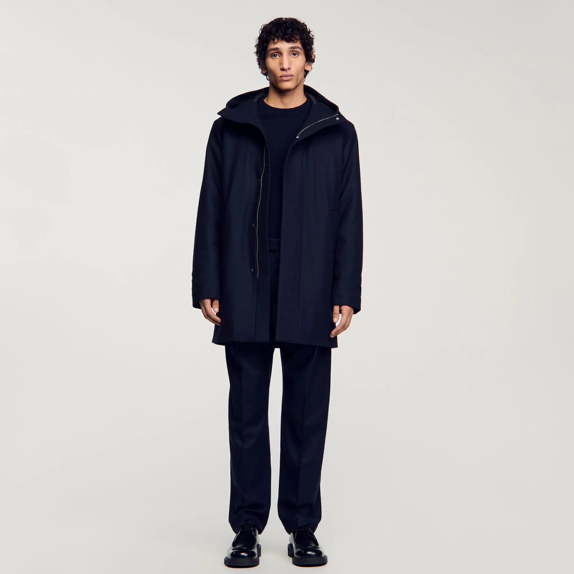 Parka Jas Van Wol Met Capuchon