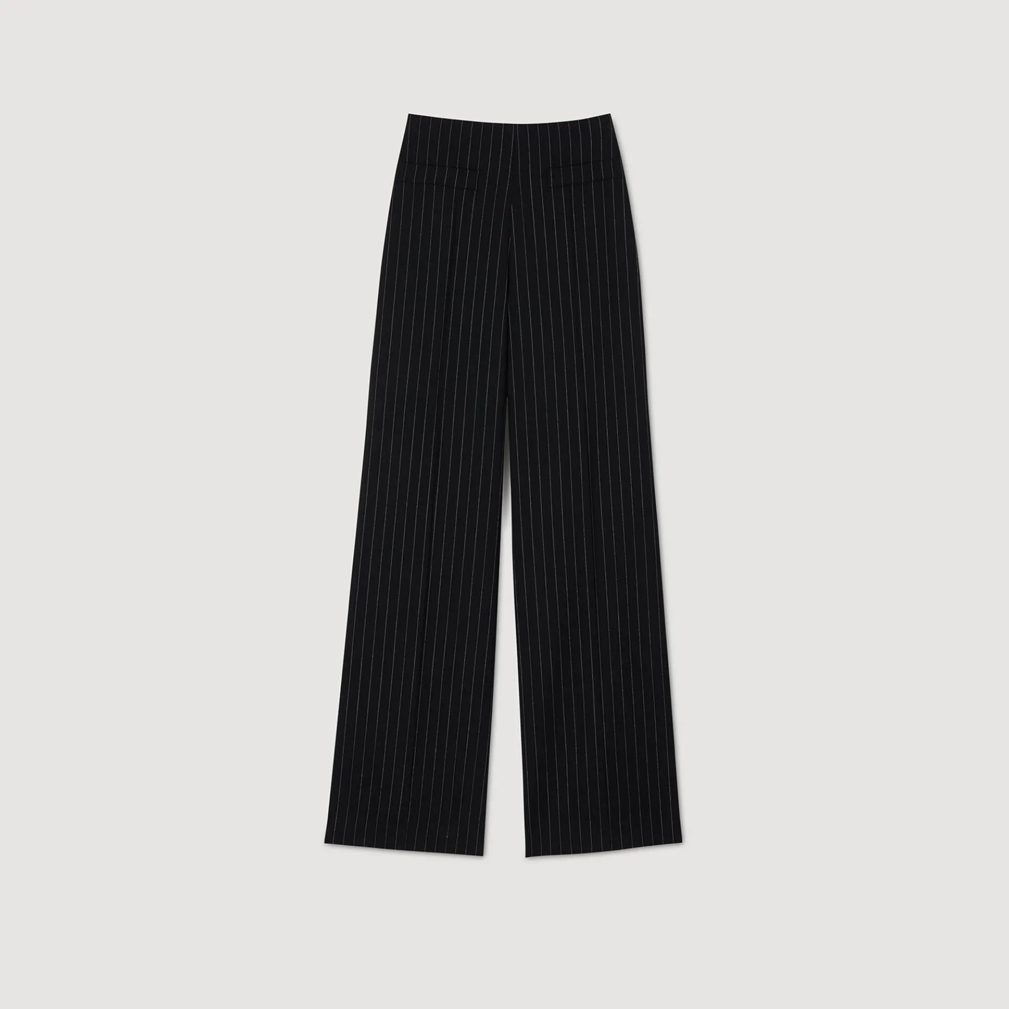 Rechte Broek Met Dunne Strepen