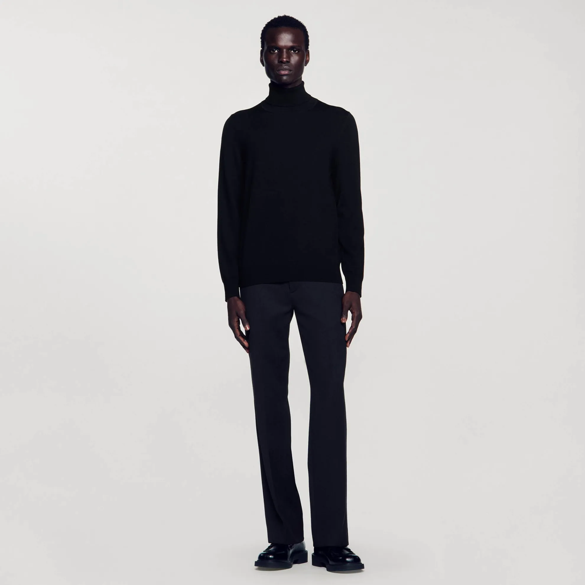 Roll Neck Wool Sweater