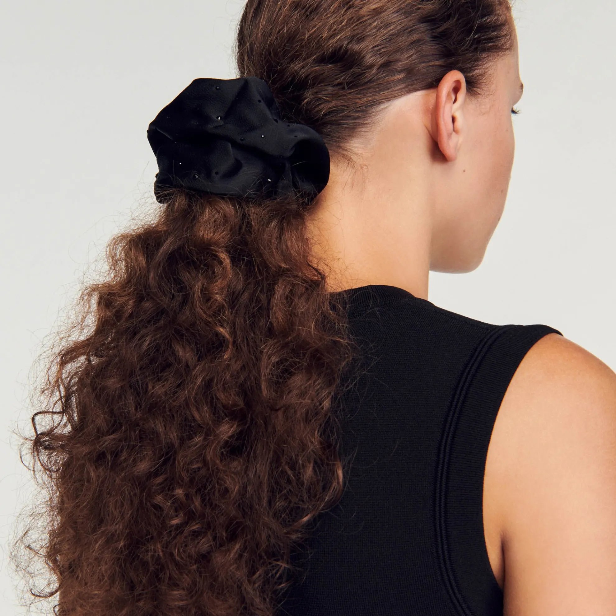 Scrunchie Met Stras
