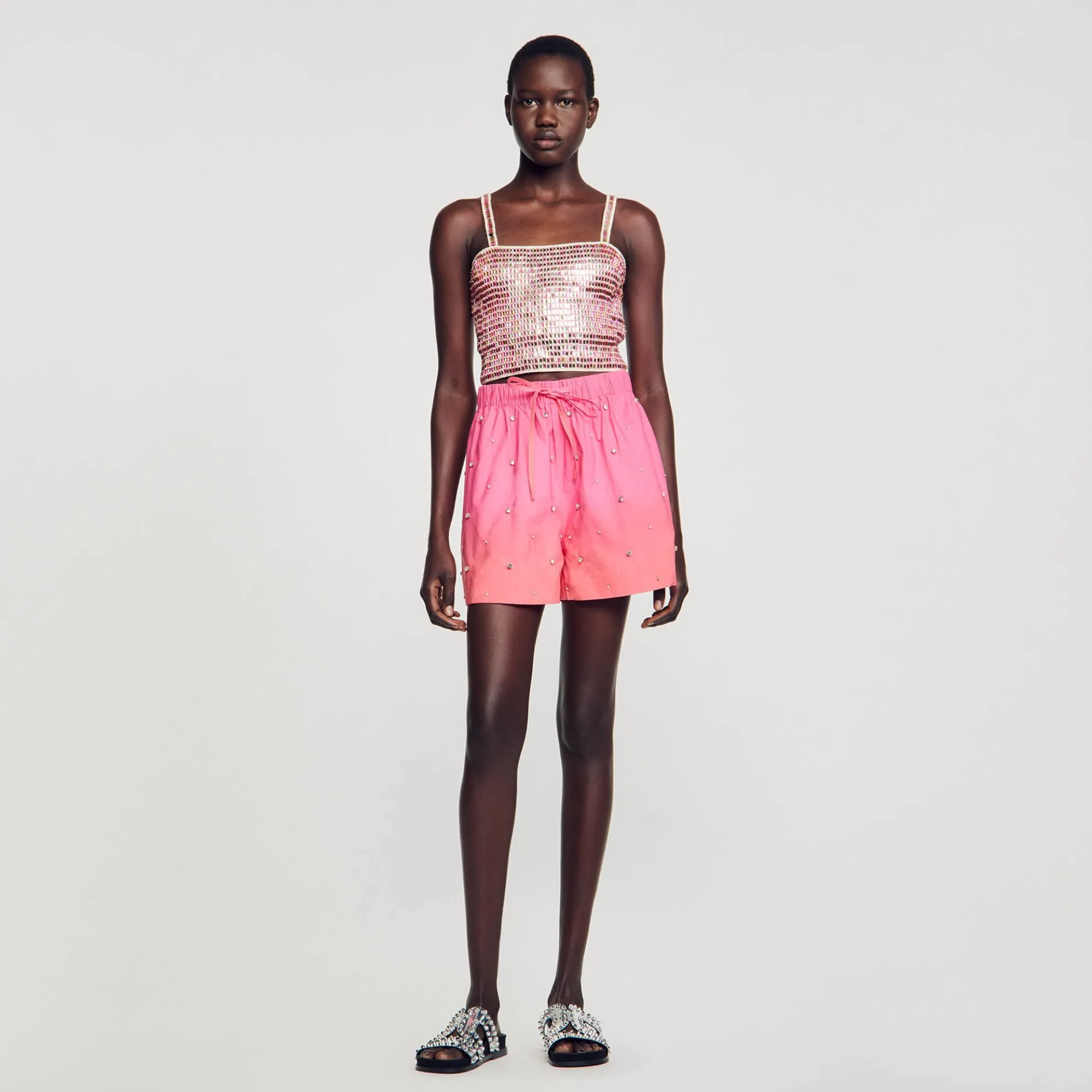 Short Met Stras