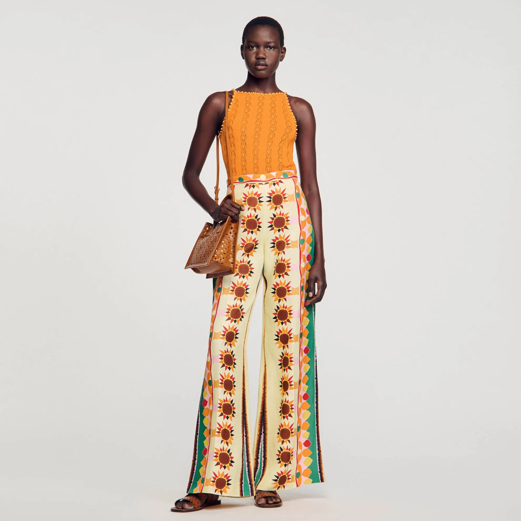 Singlet Gebreid Met Parels