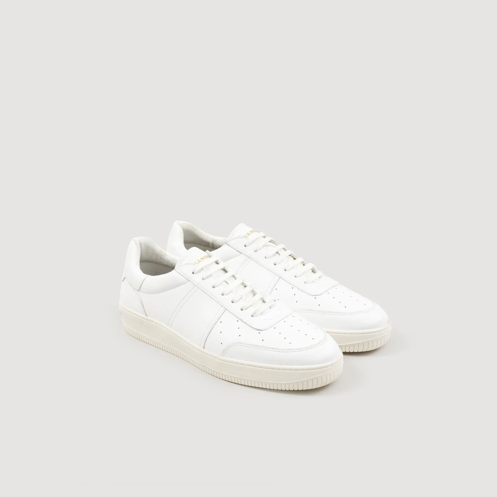 Sneakers Van Gecertificeerd Leer