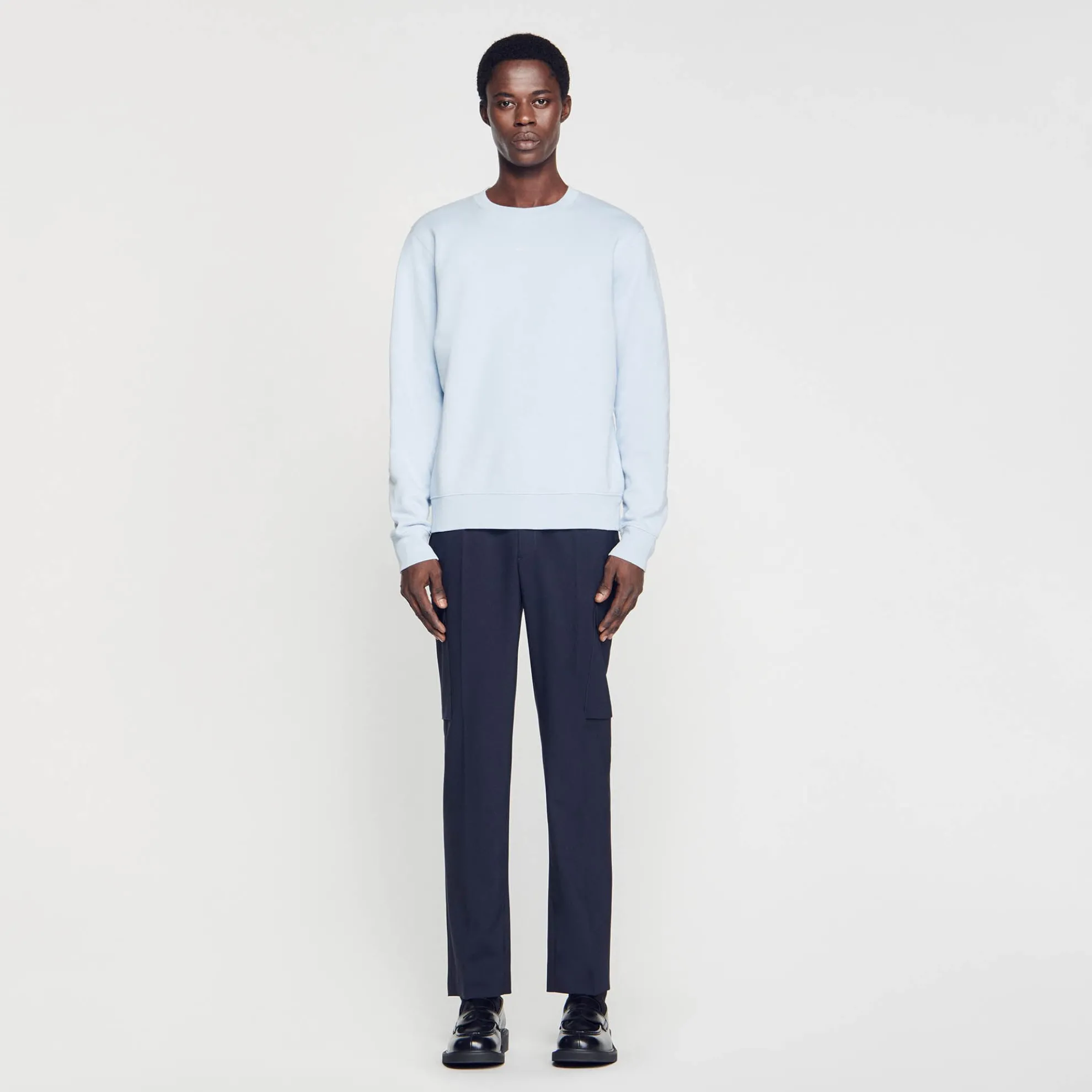 Sweater Van Joggingstof Met Borduursel