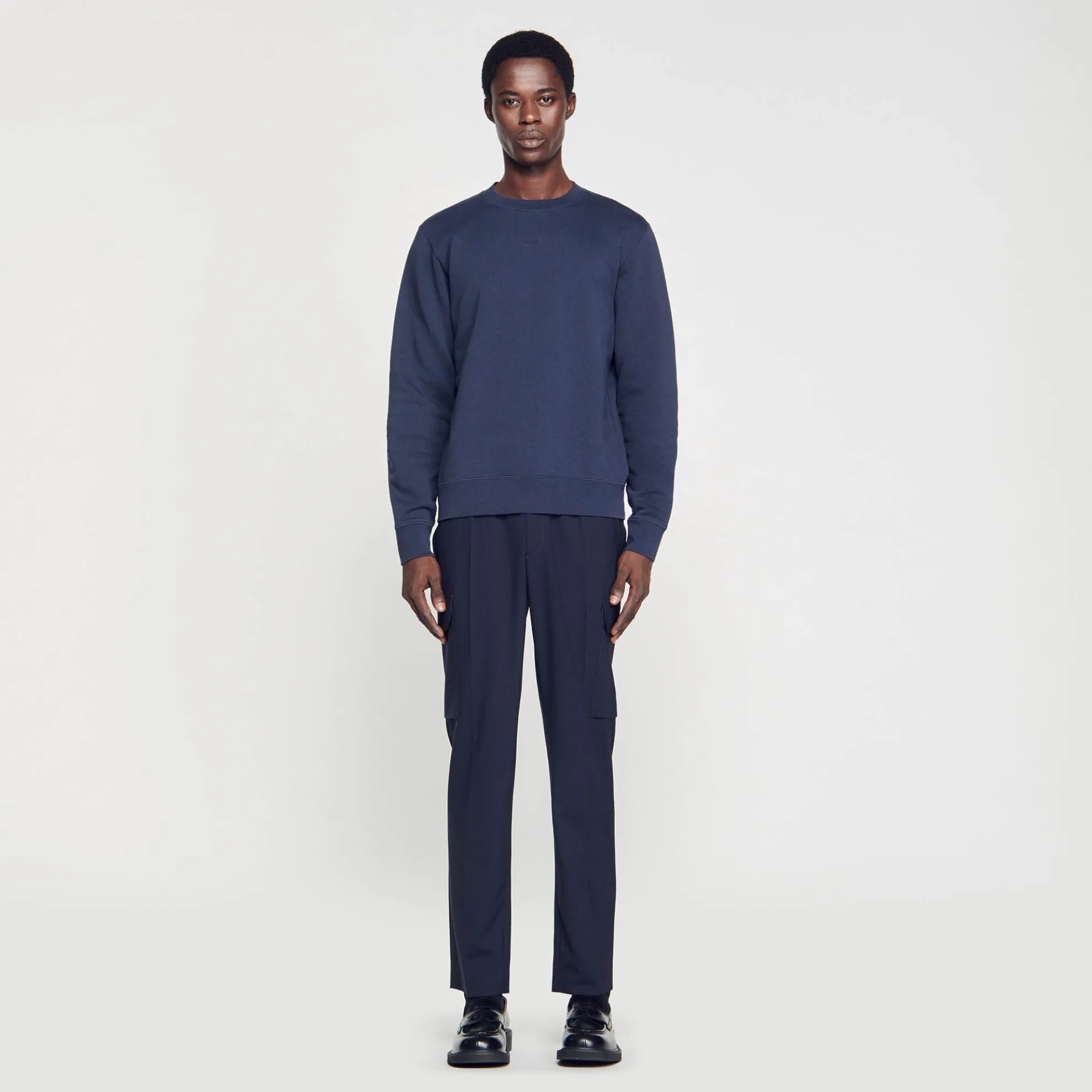 Sweater Van Joggingstof Met Borduursel