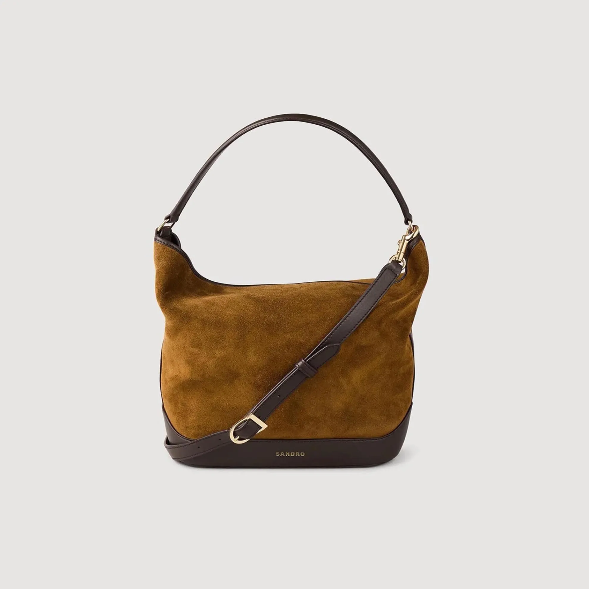 Tas Bucket Bag Leer En Suède TANGOSO