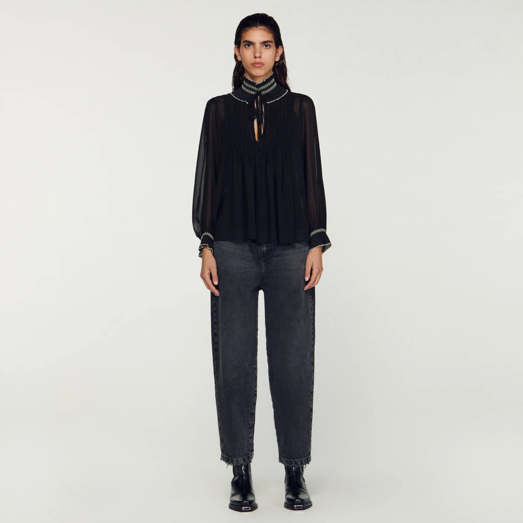 Top Van Mousseline