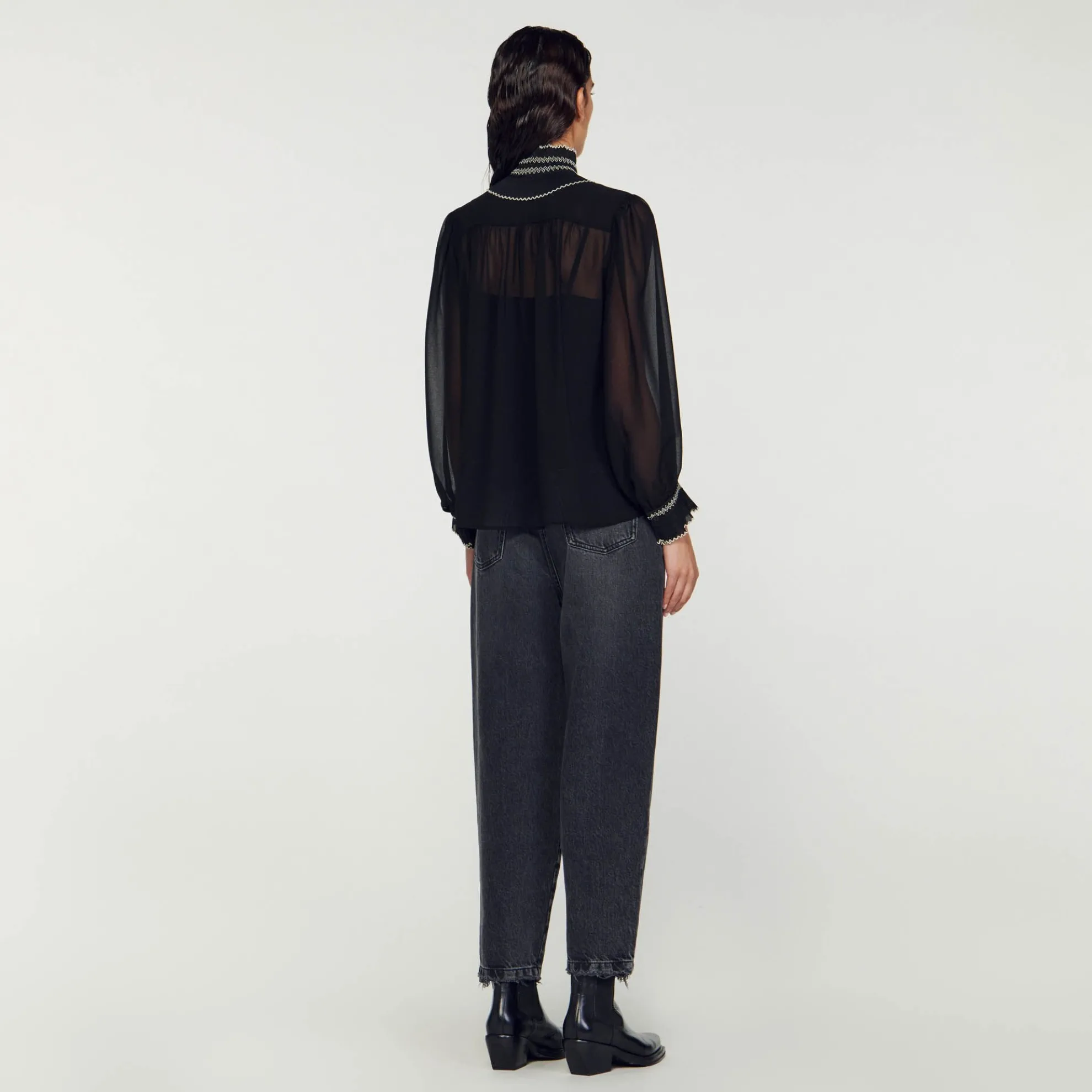 Top Van Mousseline