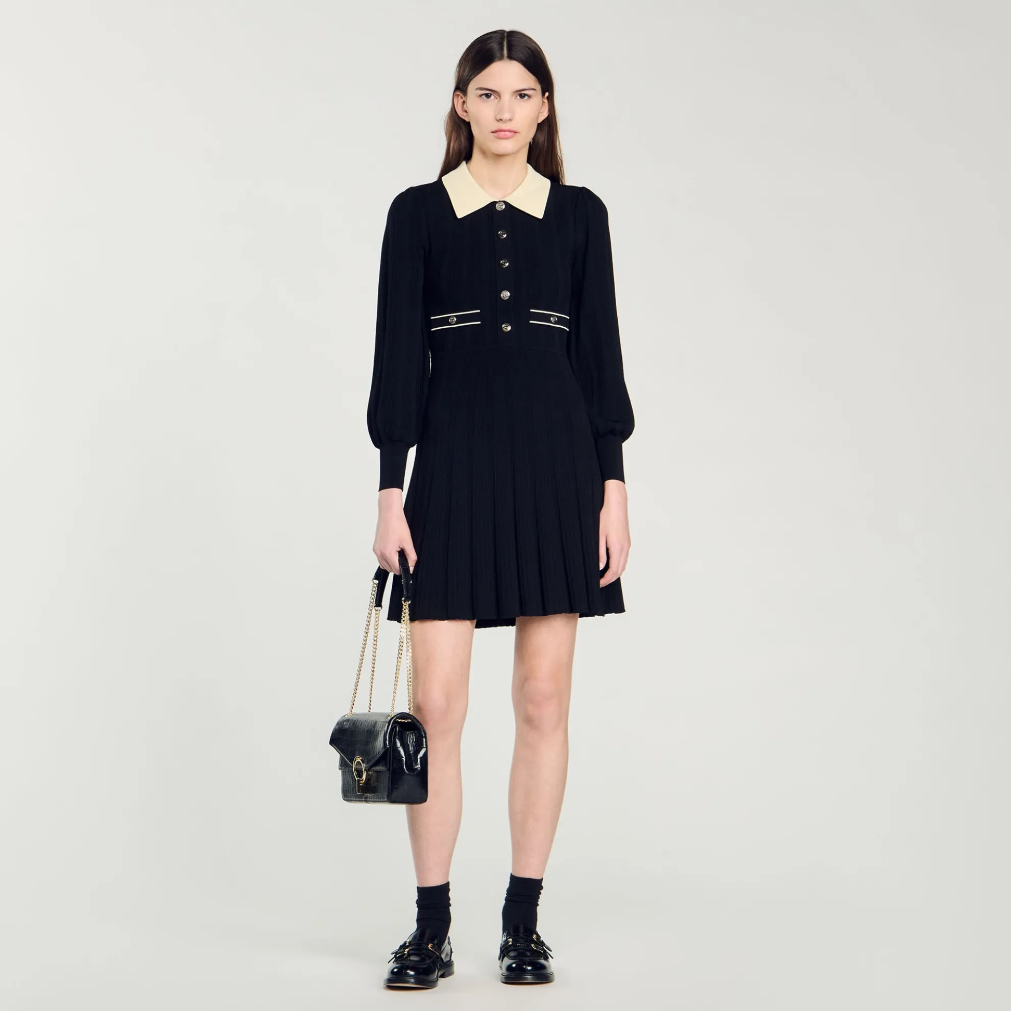 Tricot Plisséjurk