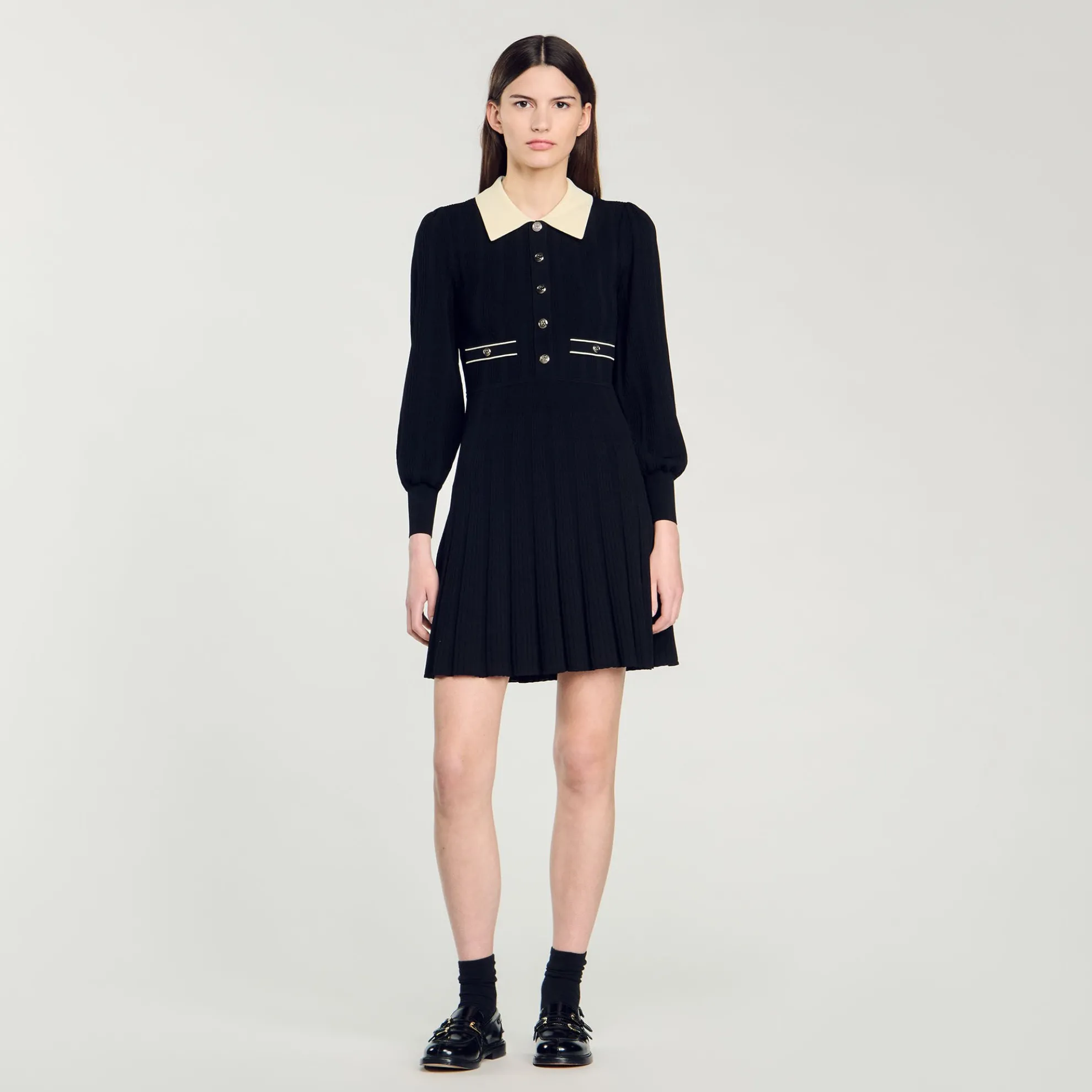 Tricot Plisséjurk