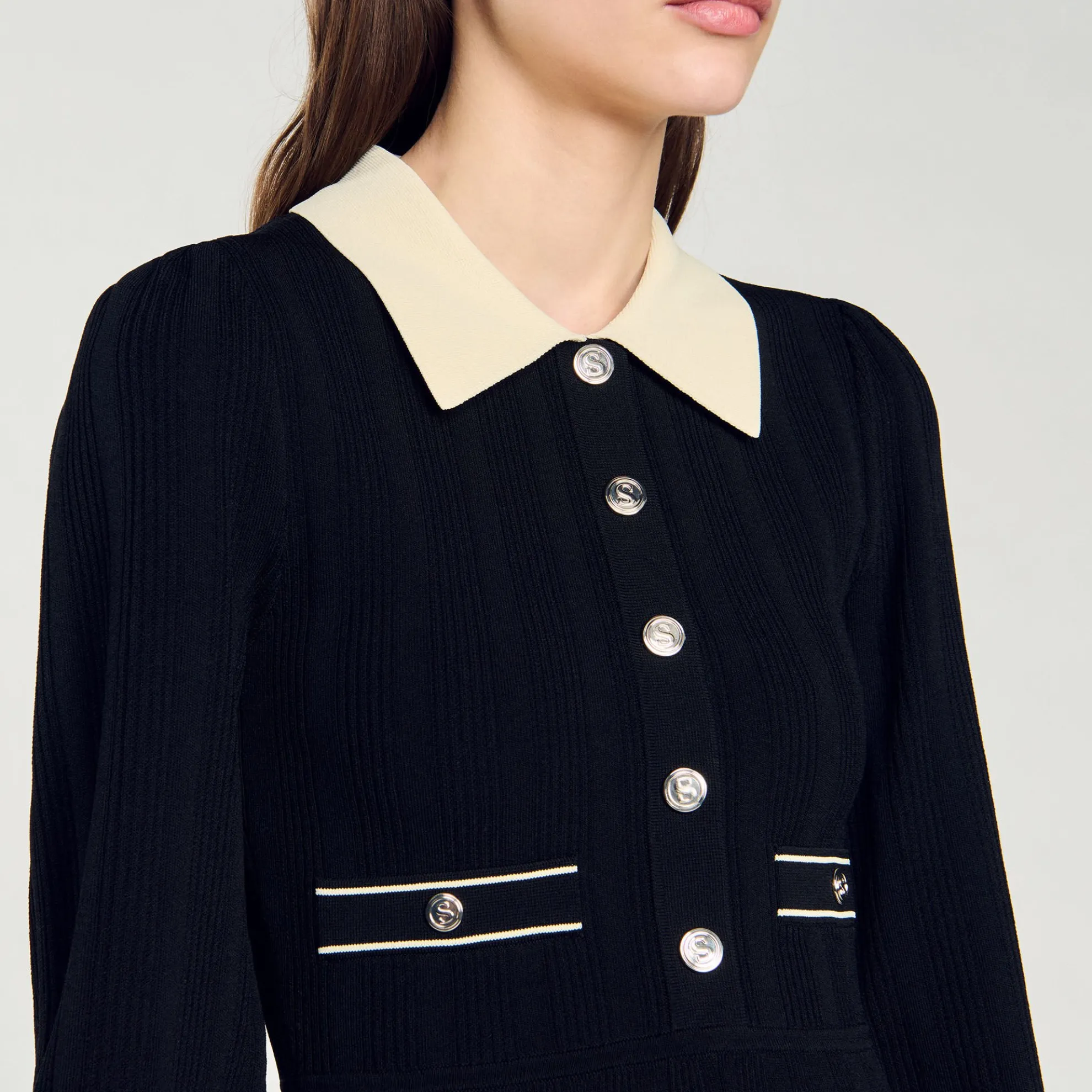 Tricot Plisséjurk