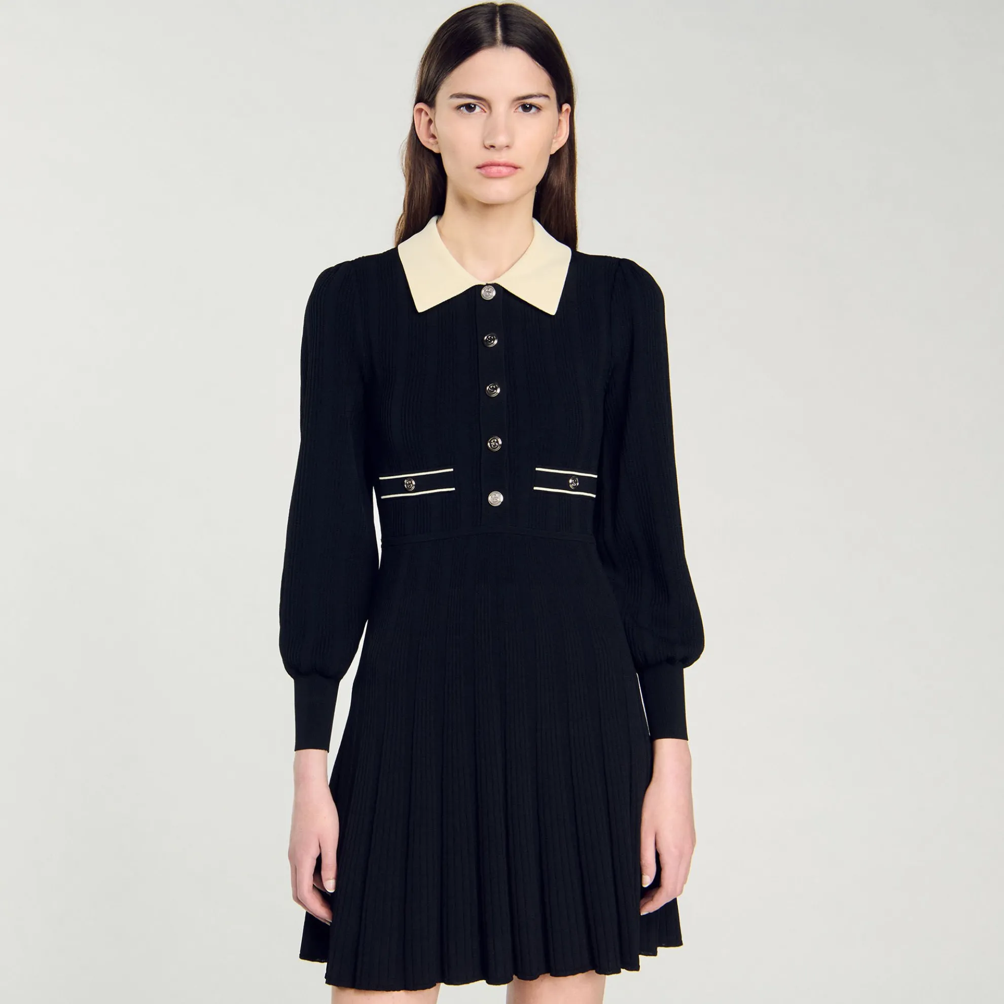 Tricot Plisséjurk