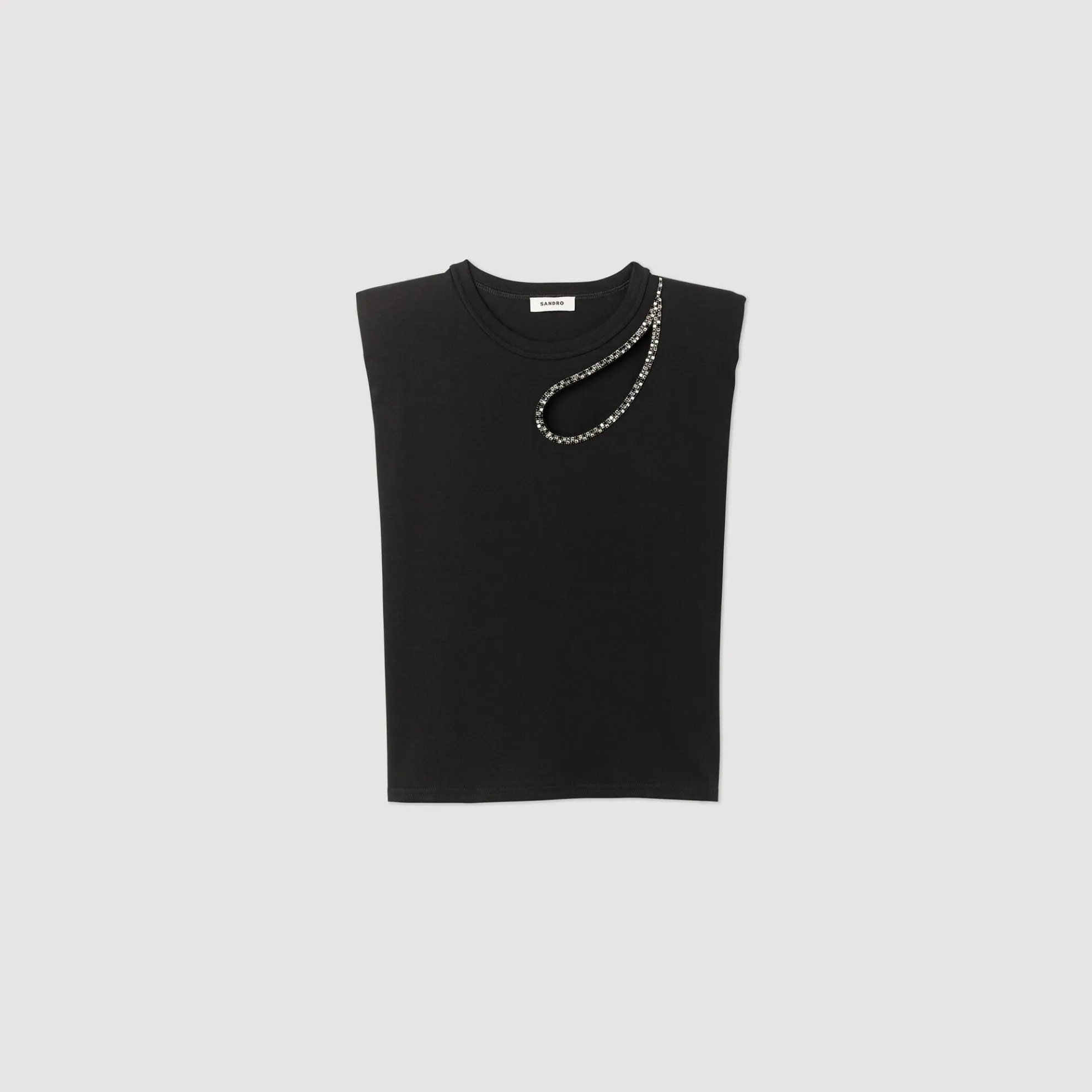 T-shirt Met Druppel Met Stras