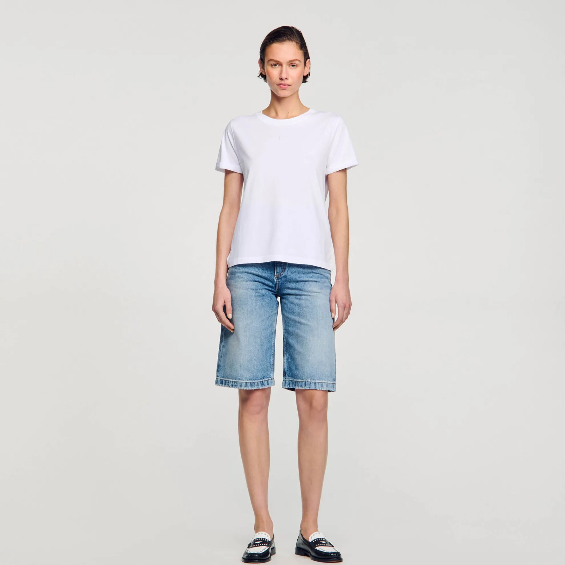 T-shirt Met Dubbele S