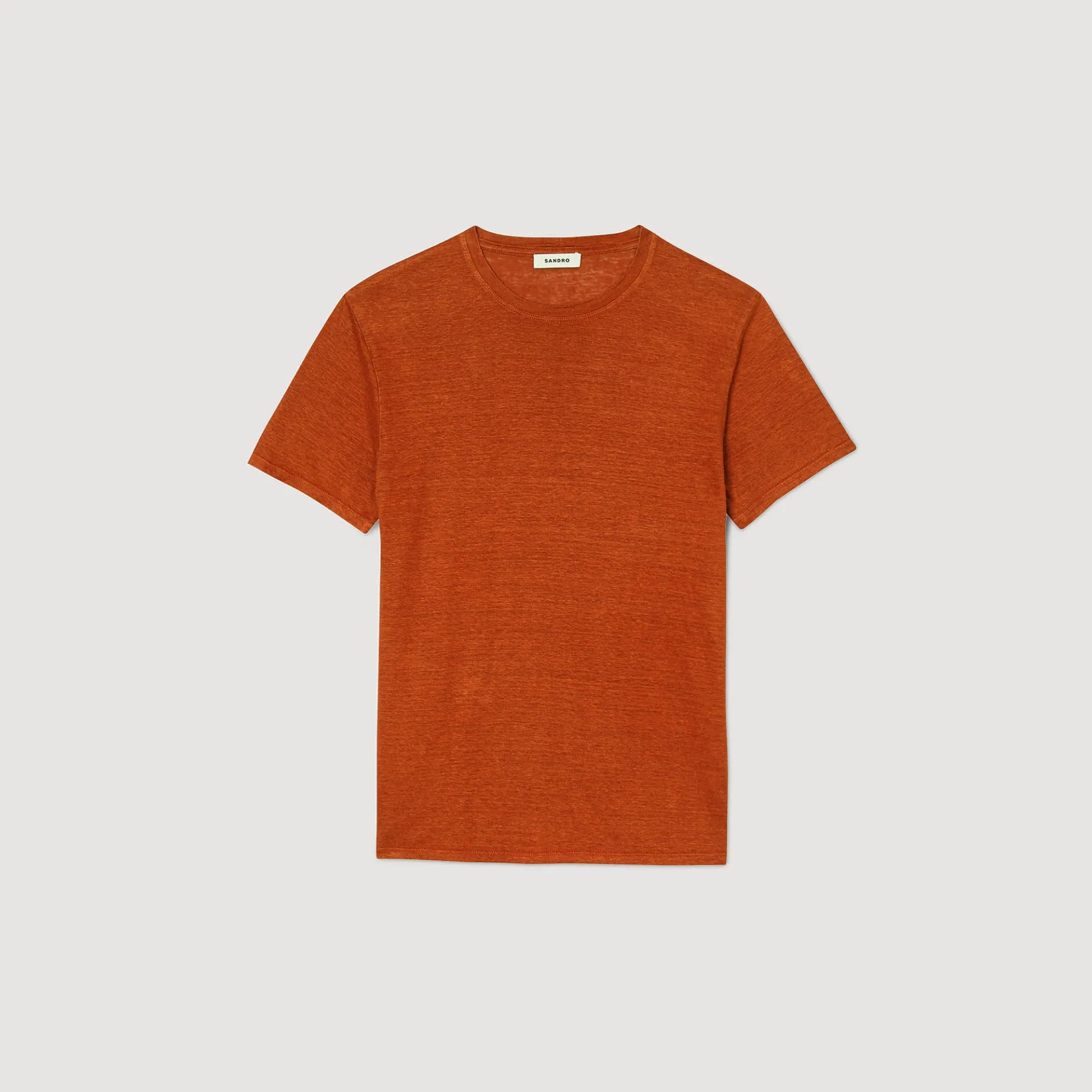 T-shirt Van Gecertificeerd Linnen