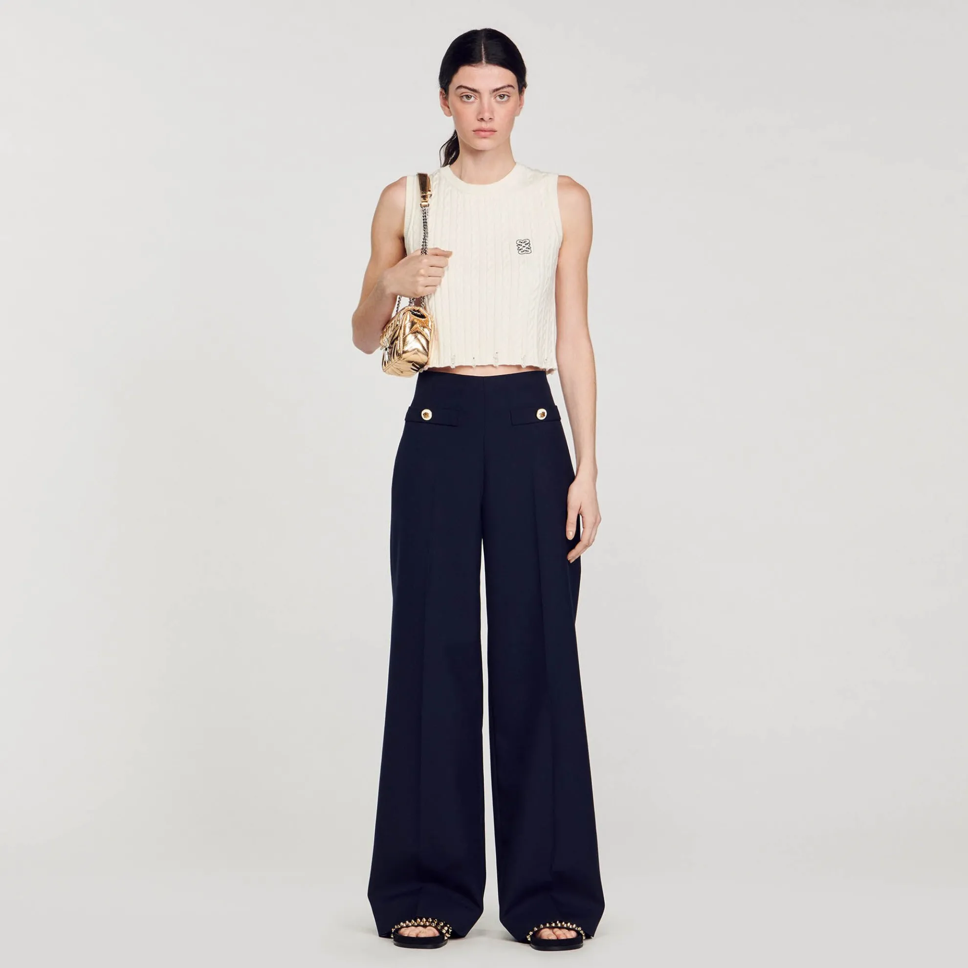 Wijdvallende Pantalon