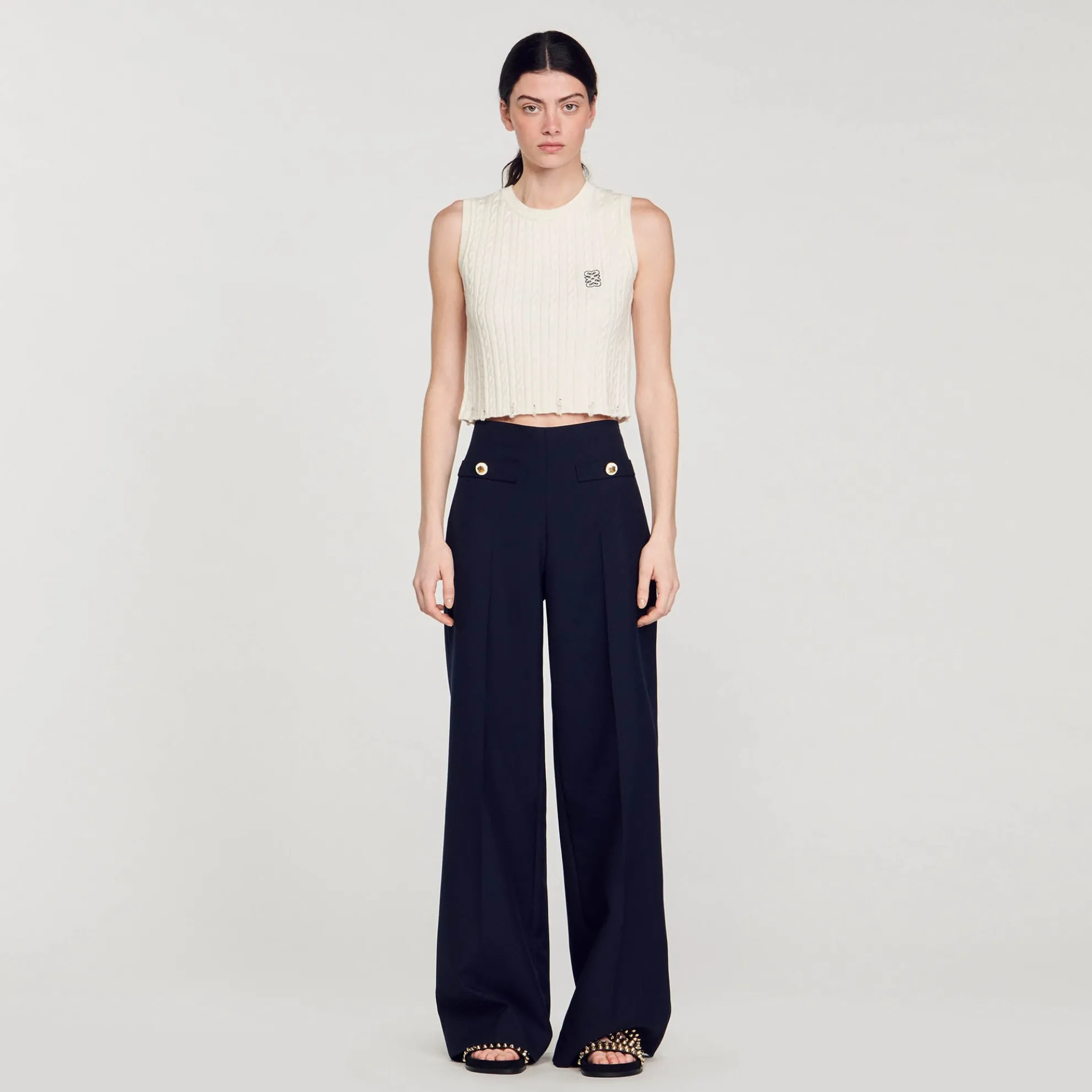 Wijdvallende Pantalon