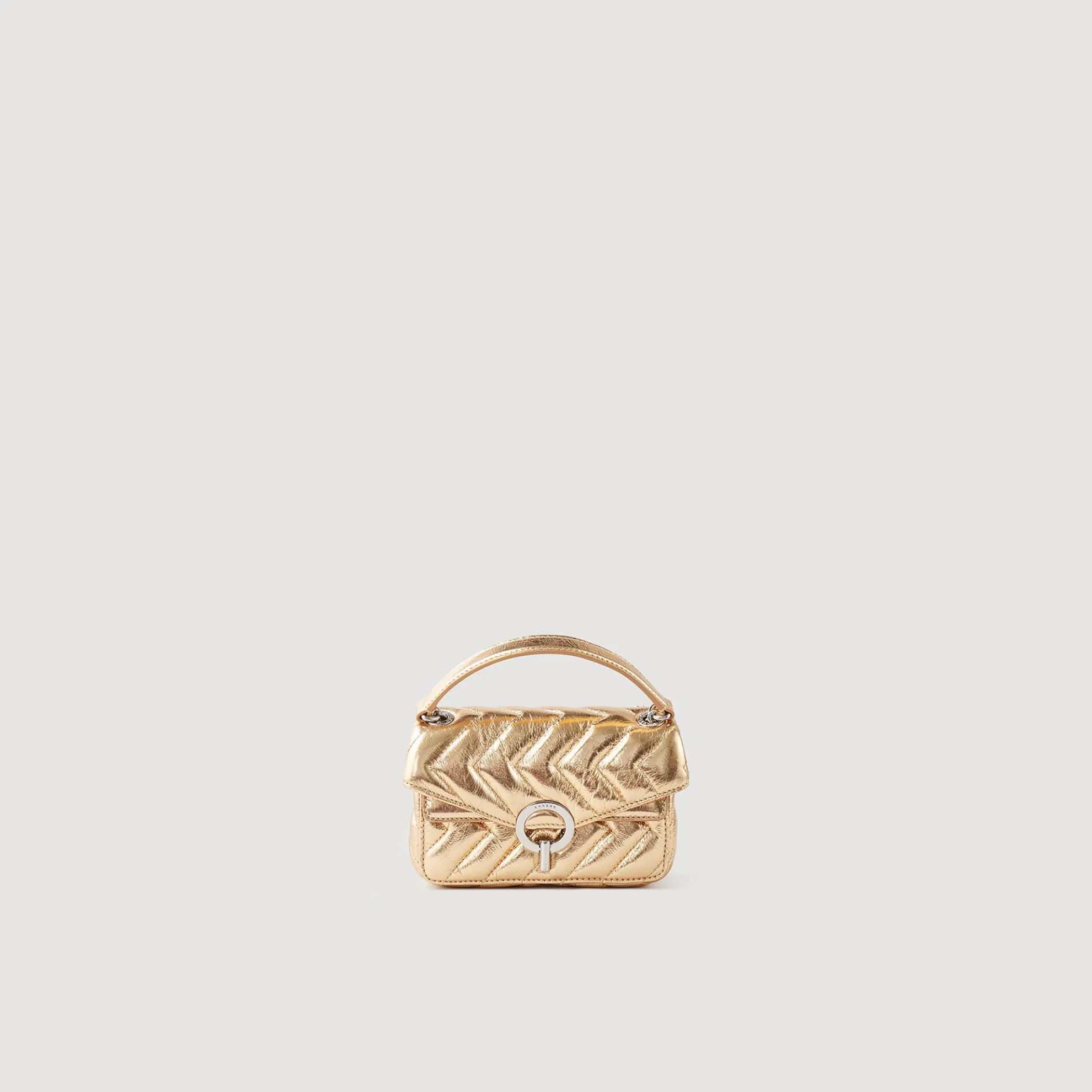 Yza Kleine Tas Van Metallic Leer