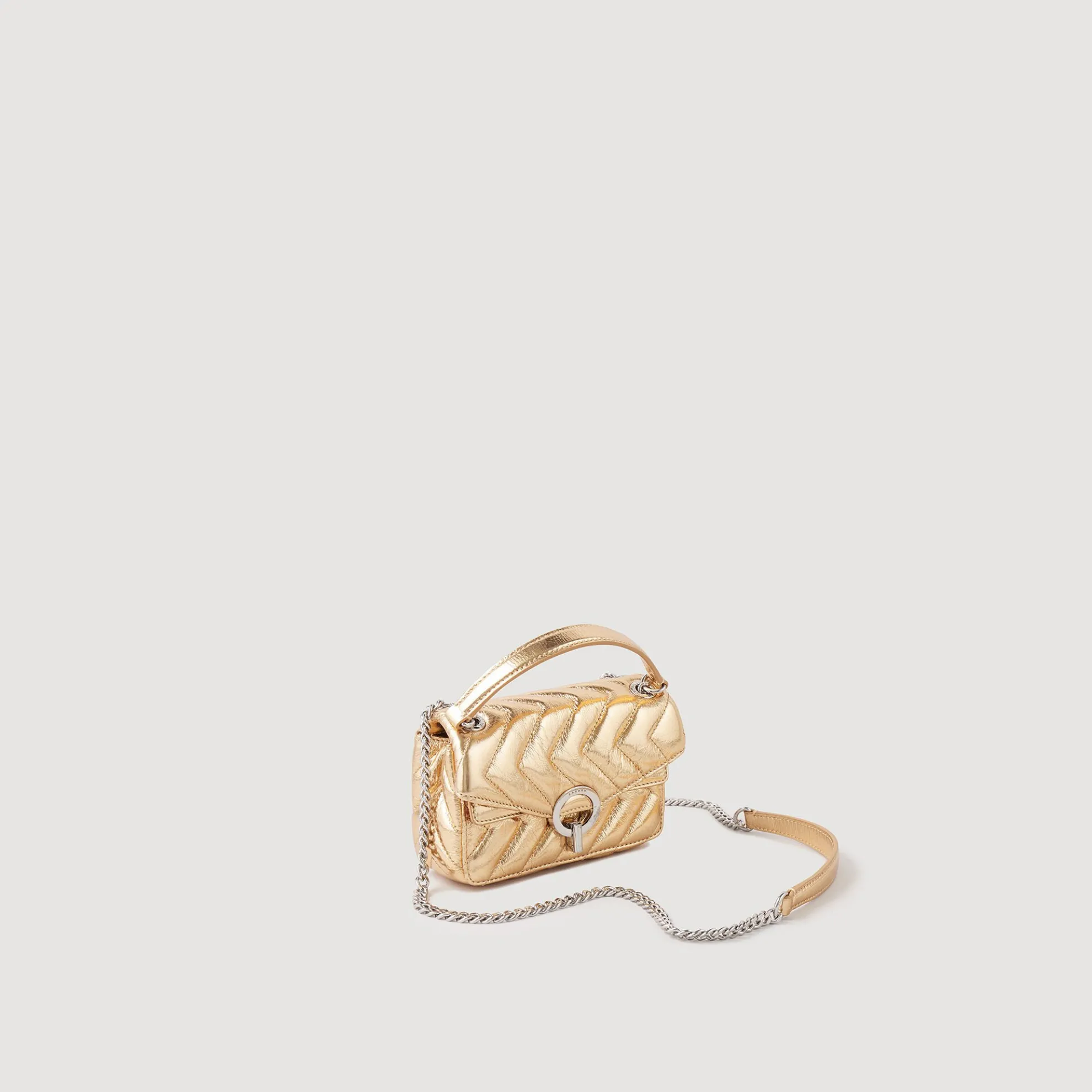 Yza Kleine Tas Van Metallic Leer