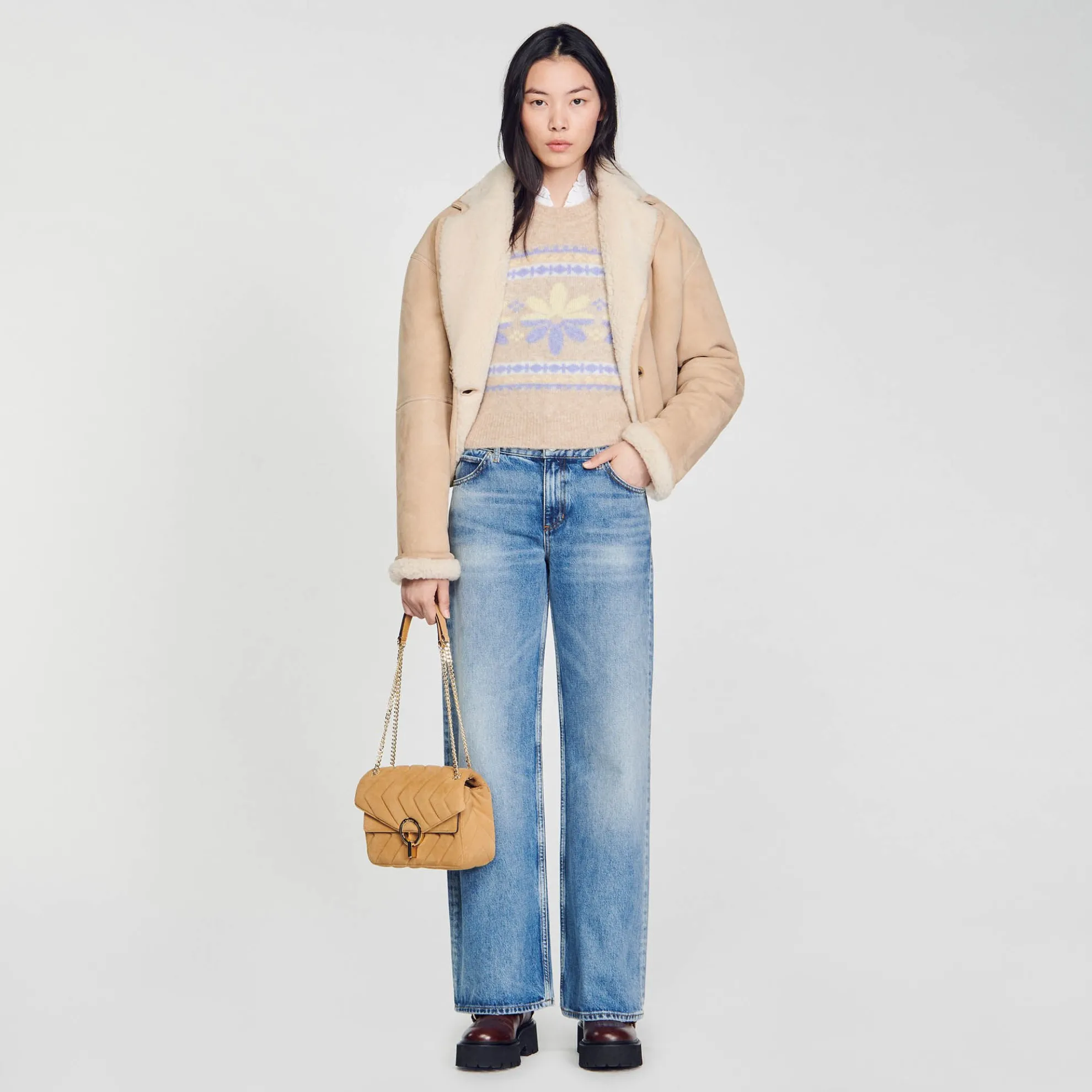 Yza Suede Bag