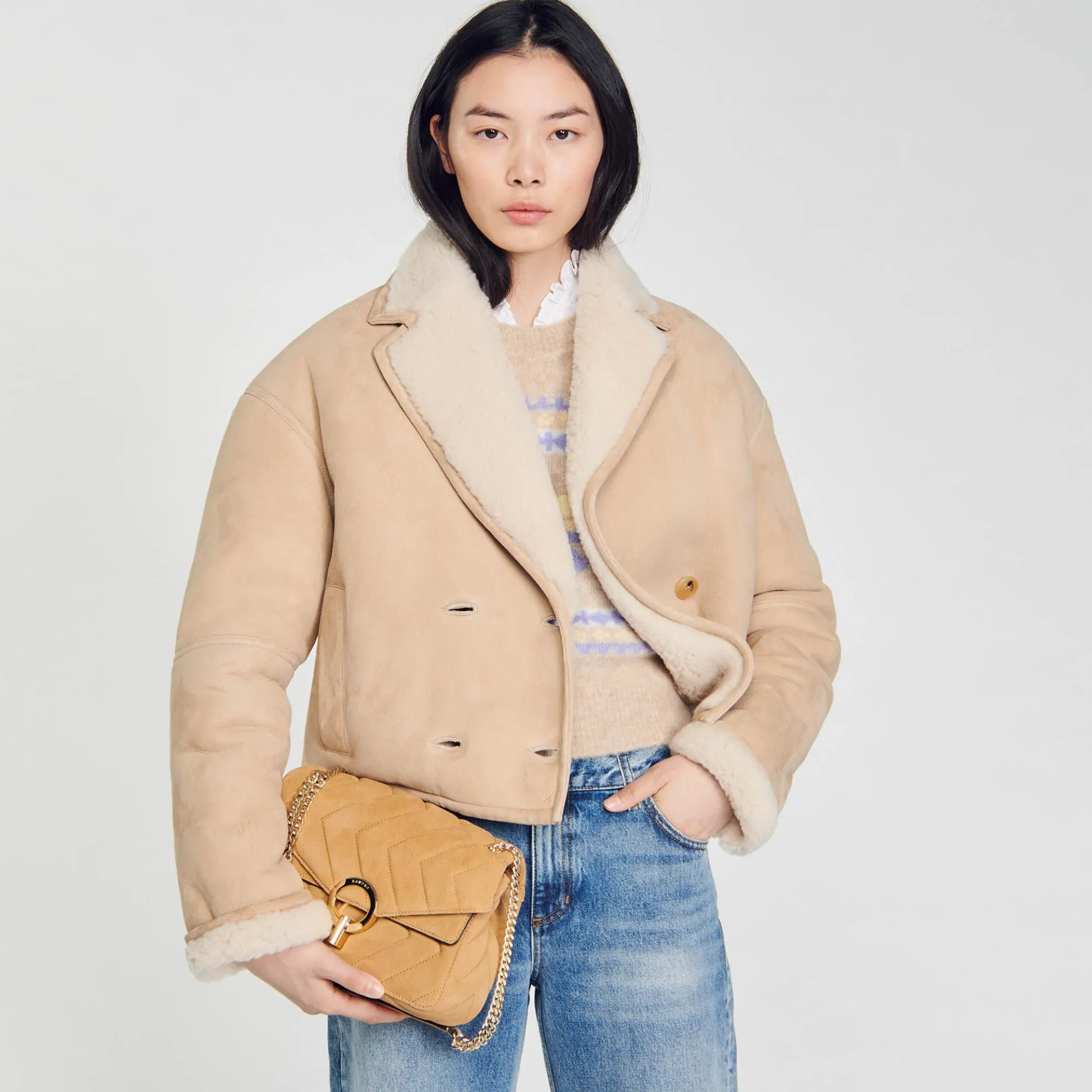 Yza Suede Bag