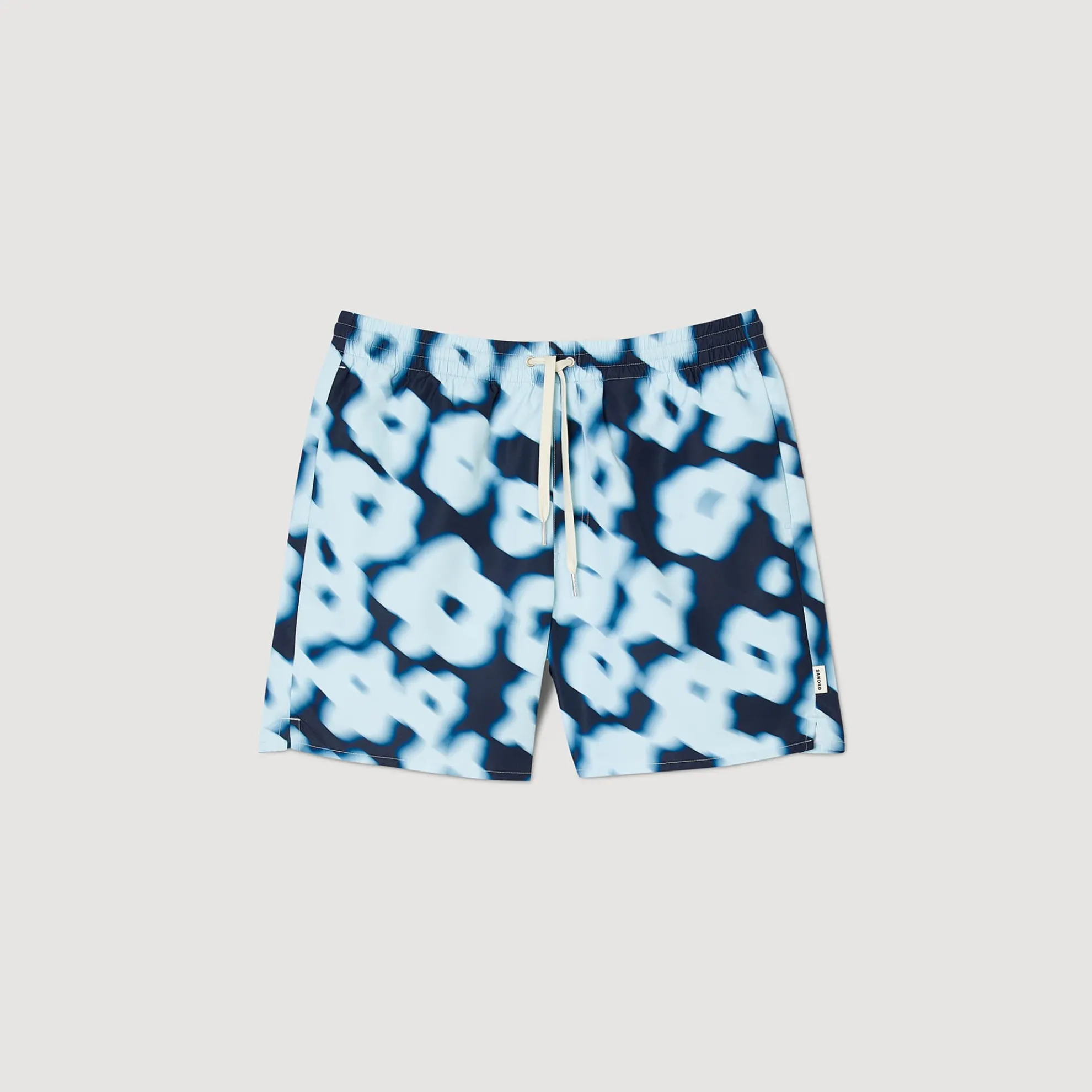 Zwembroek Met Bloemenprint